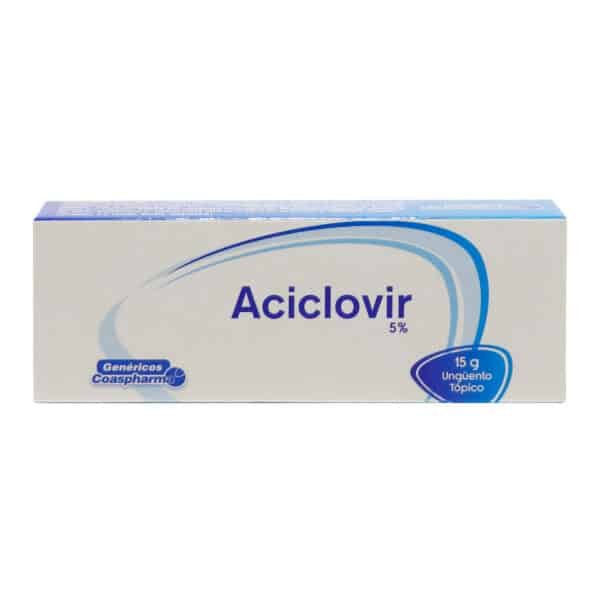 ACICLOVIR 5% UNGÜENTO TOPICO TUBO*15G COASPHARMA
