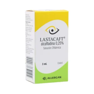 ALCAFTADINA 0.25% SOLUCION OFTALMICA FRASCO*3ML LASTACAFT