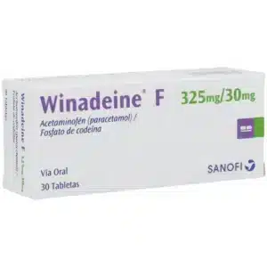 ACETAMINOFEN + CODEINA 325MG+30MG TABLETAS WINADEINE F