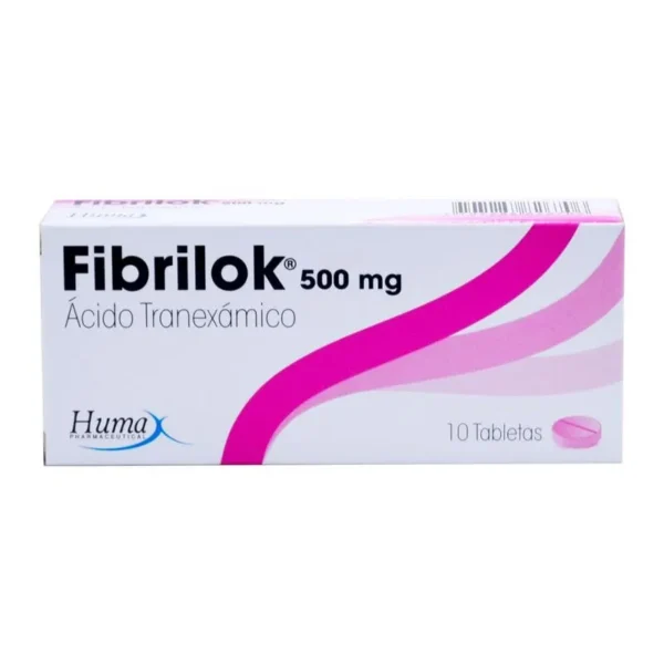 ACIDO TRANEXAMICO 500MG TABLETA FIBRILOK HUMAX
