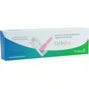 ACETATO DE MEDROXIPROGESTERONA+ CIPIONATO DE ESTRADIOL 25MG/5ML SUSPENSION INYECTABLE IM CYCLOFEM
