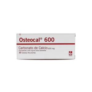 CARBONATO DE CALCIO 600MG TABLETA OSTEOCAL 600