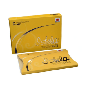 CIPROTERONA + ETINILESTRADIOL 2M+0.035MG TABLETA RECUBIERTA ISBELA PROCAPS