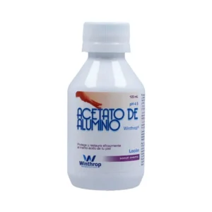 ACETATO DE ALUMINIO LOCIÓN FRASCO * 120ML WINTHROP SANOFI