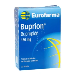 BUPROPION CLORHIDRATO 150MG TABLETA DE LIBERACION CONTROLADA BUPRION
