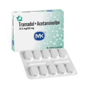 ACETAMINOFEN + TRAMADOL 325MG/37.5MG TABLETA CUBIERTA MK