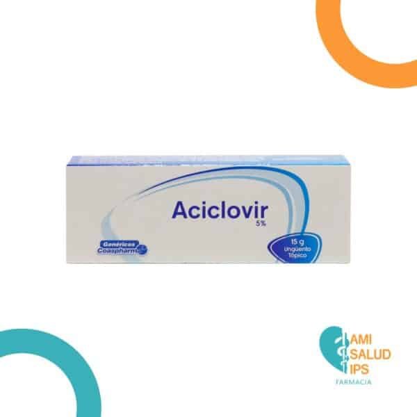 ACICLOVIR 5% UNGÜENTO TOPICO TUBO*15G COASPHARMA