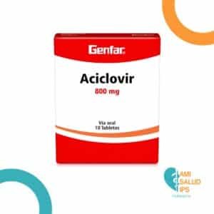 ACICLOVIR 800MG TABLETA GENFAR