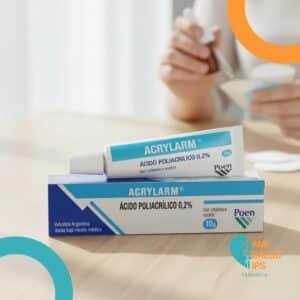 ACRYLARM ACIDO POLIACRILICO 0.2% GEL OFTALMICO TUBO*10G POEN