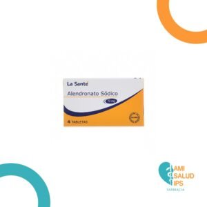 ALENDRONATO SODICO 70MG TABLETA LA SANTE