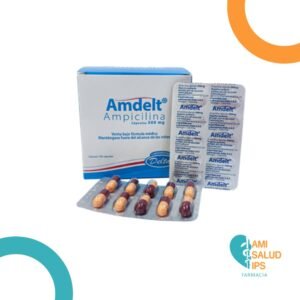 AMPICILINA 500mg CAPSULA AMDELT