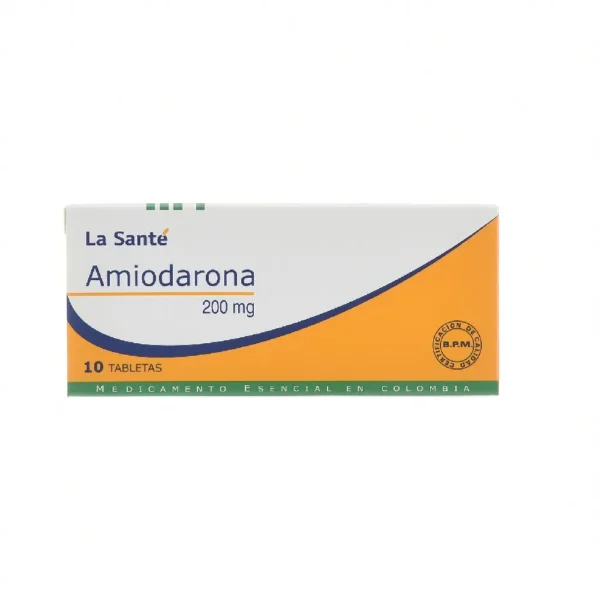 AMIODARONA 200MG TABLETA LA SANTE
