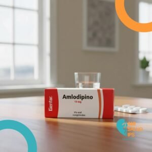 AMLODIPINO 10MG BLISTERS * 30 TABLETAS GENFAR