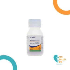 AMOXICILINA 250MG/5ML POLVO PARA RECONSTITUIR A SOLUCION ORAL FRASCO*45ML LA SANTE (copia)