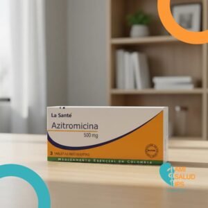 AZITROMICINA 500MG C*3 TABLETAS LA SANTE