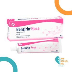 BENCIDAMINA HCI 0.5% CREMA VAGINAL TUBO*30G BENZIRIN ROSA