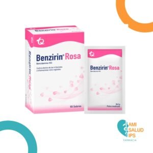 BENCIDAMINA HCI 5.3G SOBRES CON POLVO PARA USO VAGINAL BENZIRIN ROSA SOBRES