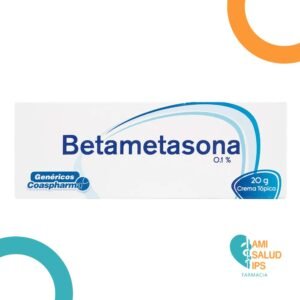 BETAMETASONA 0.1% CREMA TOPICA TUBO*20G COASPHARMA