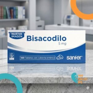 BISACODILO 5MG C*100 TABLETAS DE LIBERACION RETARDADA SANFER