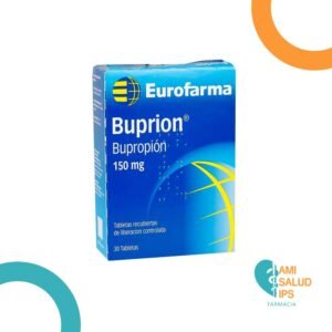 BUPROPION CLORHIDRATO 150MG TABLETA DE LIBERACION CONTROLADA BUPRION