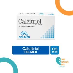 CALCITRIOL 0.5MCG CAPSULA BLANDA COLMED