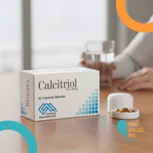 CALCITRIOL 0.5MCG C*30 CAPSULAS BLANDAS COLMED