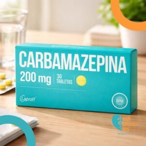 CARBAMAZEPINA 200 MG BLISTERS * 30 TABLETAS LAPROFF