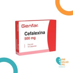 CEFALEXINA 500MG CAPSULA GENFAR