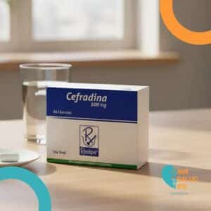 CEFRADINA 500MG C*24 CAPSULAS RECIPE