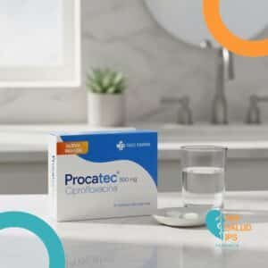 PROCATEC CIPROFLOXACINO 500MG BLISTER*10 TABLETAS RECUBIERTAS - FAES FARMA
