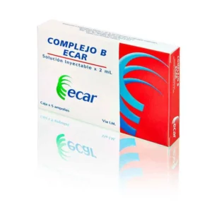 COMPLEJO B SOLUCION INYECTABLE AMPOLLA*2ML ECAR