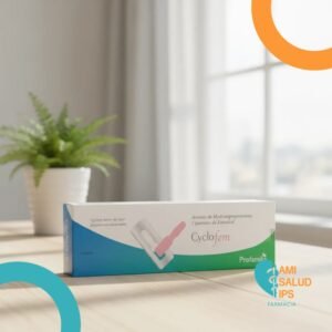 CYCLOFEM ACETATO DE MEDROXIPROGESTERONA 25MG, CIPIONATO DE ESTRADIOL 5MG SUSPENSION INYECTABLE AMPOLLA*0.5ML PROFAMILIA