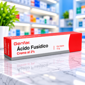 ACIDO FUSIDICO 2% CREMA TOPICA TUBO*15G GENFAR