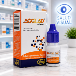 AGGLAD OFTENO BRIMONIDINA TARTRATO 0.2% SOLUCION OFTALMICA GOTAS FRASCO*5ML SOPHIA
