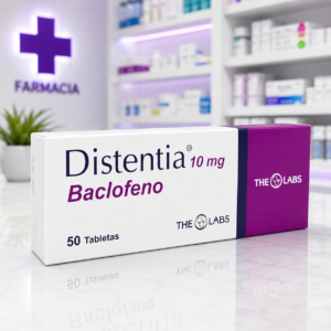 DISTENTIA BACLOFENO 10MG C*50 TABLETAS THE LABS