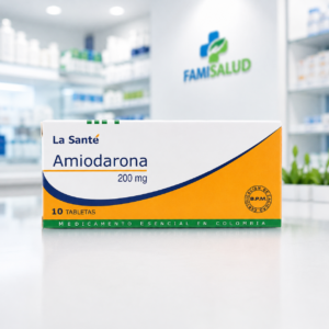 AMIODARONA 200MG C*10 TABLETAS  LA SANTE