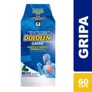 ACETAMINOFEN 500MG + FENILEFRINA 5MG + CLORFENIRAMINA 2MG CAPSULA LIQUIDA DOLOFEN GRIPA