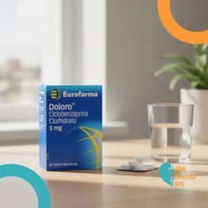 DOLORO CICLOBENZAPRINA 5MG C*30 TABLETAS RECUBIERTAS EUROFARMA