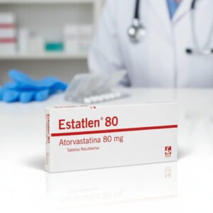 ESTATLEN ATORVASTATINA 80MG BLISTERS * 30 TABLETAS RECUBIERTAS SIEGFRIED