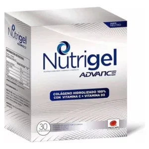 COLAGENO HIDROLIZADO + VITAMINA C + VITAMINA D3 (10+500+1000 UI) MG POLVO PARA SUSPENSION ORAL NUTRIGEL ADVANCE