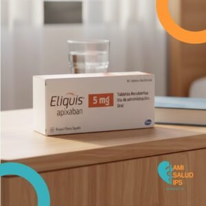 ELIQUIS APIXABAN 5MG C*60 TABLETAS RECUBIERTAS PFIZER
