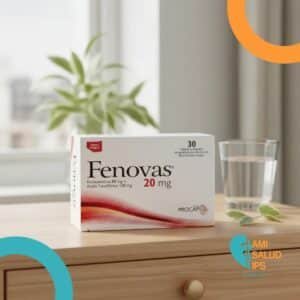 FENOVAS 20MG ROSUVASTATINA 20MG, ACIDO FENOFIBRICO 135MG C*30 CAPSULAS BLANDAS PROCAPS