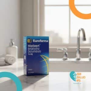 HISTIVERT BETAHISTINA DICLORHIDRATO 16MG C*30 TABLETAS EUROFARMA