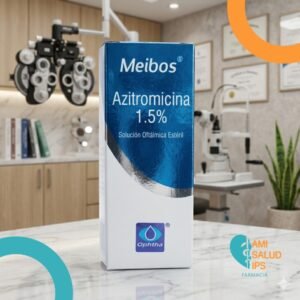 MEIBOS AZITROMICINA 1,5% SOLUCION OFTALMICA FRASCO*3ML - OPHTHA
