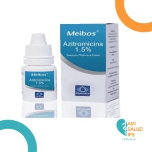 AZITROMICINA 1.5% SOLUCION OFTALMICA FRASCO*3ML  MEIBOS