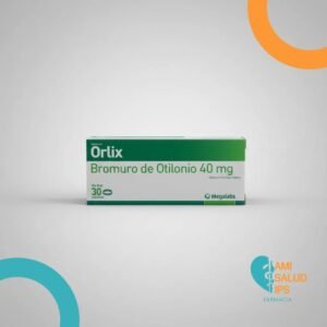 ORLIX BROMURO DE OTILONIO 40MG C*30 TABLETAS MEGALABS