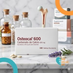 OSTEOCAL CARBONATO DE CALCIO 600MG C*100 TABLETAS RECUBIERTAS - SIEGFRIED
