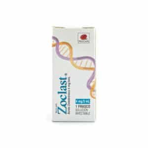 ACIDO ZOLENDRONICO 4MG/5ML SOLUCION INYECTABLE ZOCLAST
