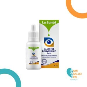 ALCOHOL POLIVINILICO 1,4% LAGRIMAS HUMECTANTES SOLUCION OFTALMICA GOTAS FRASCO*15ML LA SANTE