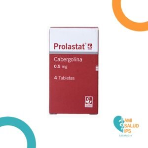 CABERGOLINA 0.5MG TABLETA PROLASTAT